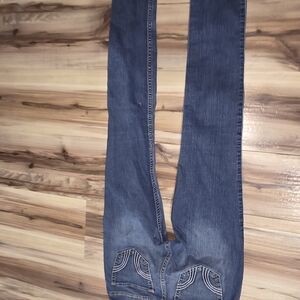 Hollister Women's Skinny Jeans in Deep Blue